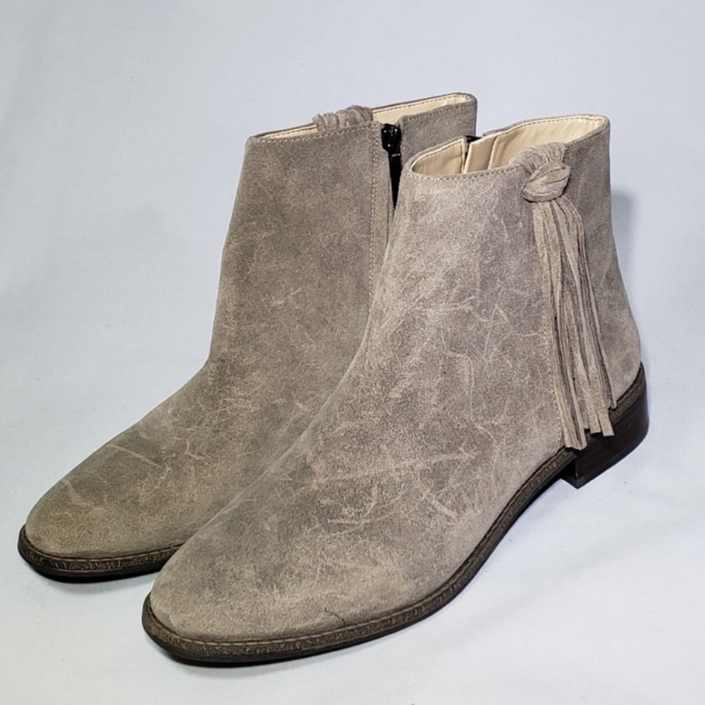 Brand new Karl Lagerfeld suede booties boots 7 1/2